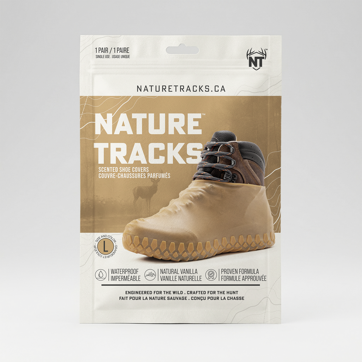Housses de chaussures en caoutchouc parfumées