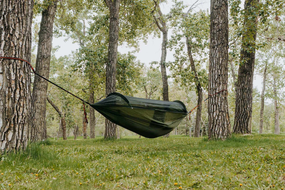 Hamac de camping portable avec moustiquaire