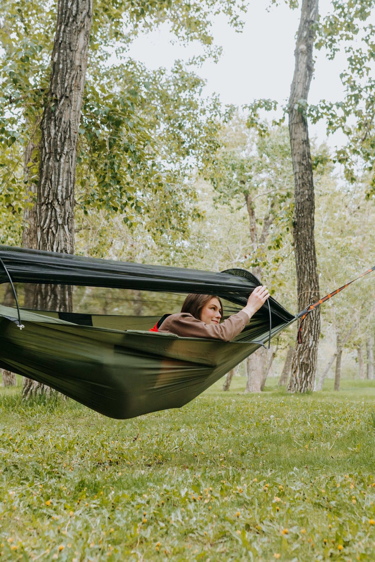 Hamac de camping portable avec moustiquaire