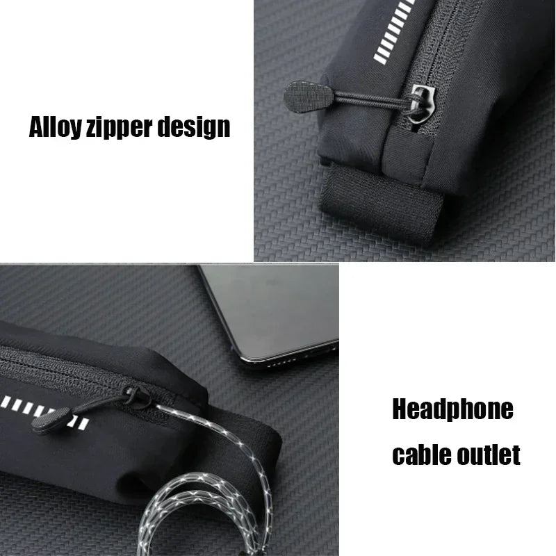 Ceinture de Course Étanche pour Téléphone – Sport, Jogging et Fitness