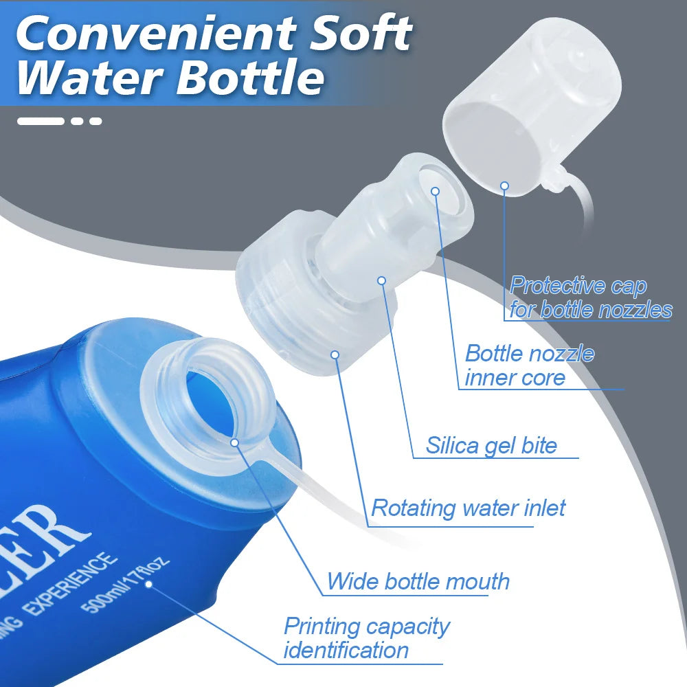 Gourde Sport Ultra Légère 500ml