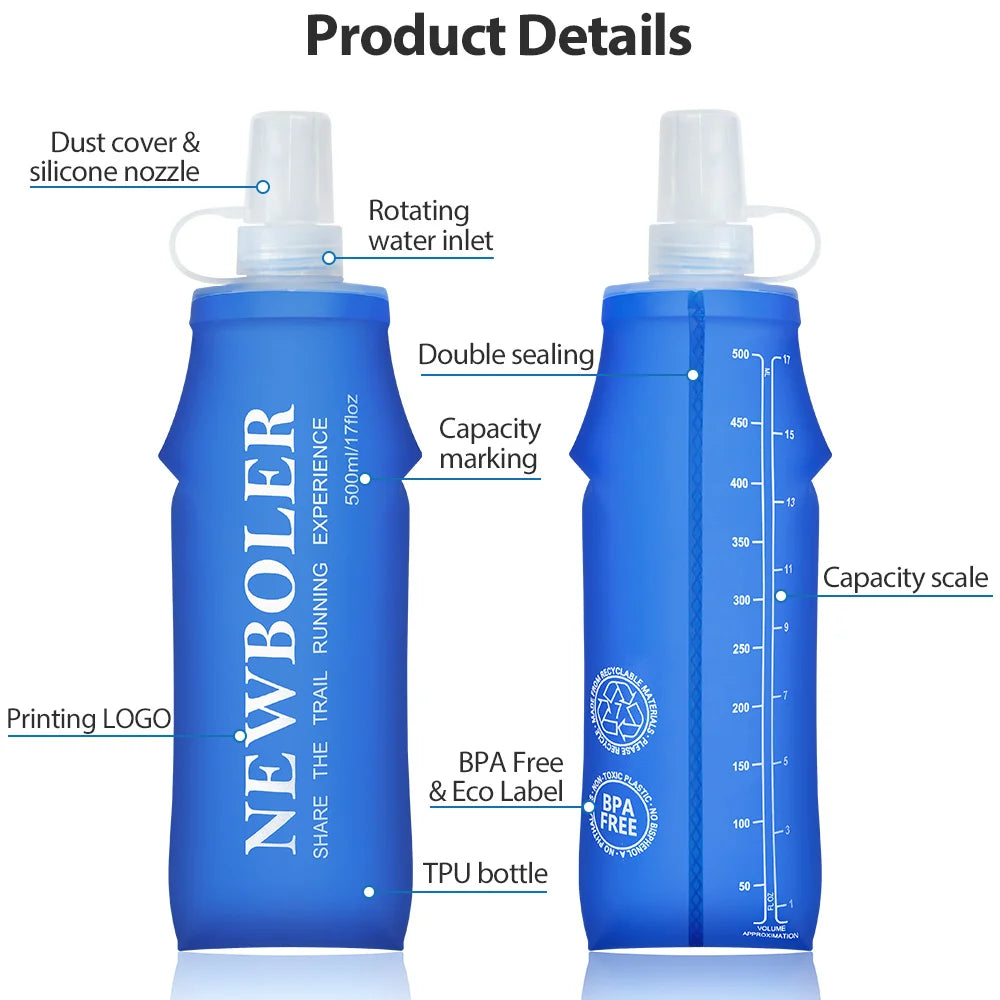 Gourde Sport Ultra Légère 500ml