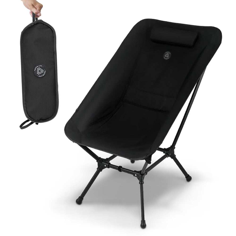 Fauteuil de camping portable – Chaise d’extérieur pliante et légère